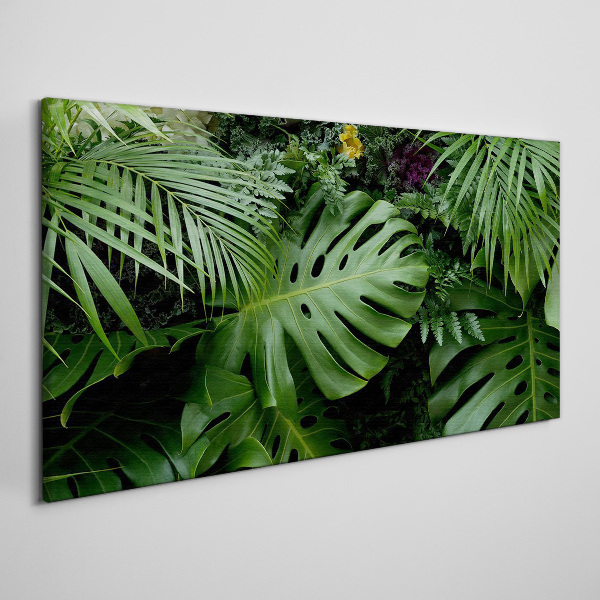 Foto auf leinwand Tropisches Grün in den Tiefen der Natur