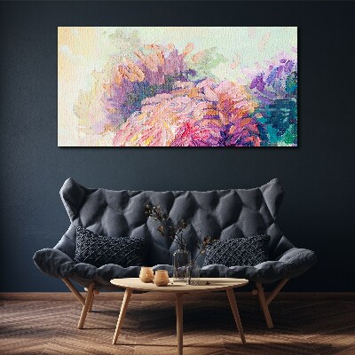 Foto auf leinwand Blumenträume in Pastelltönen