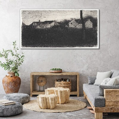 Foto auf leinwand Die Ruhe vor dem Sturm