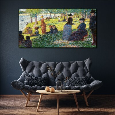 Foto auf leinwand La Grande Jatte Seurat