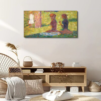 Wandbild Eingefangene Momente in Pastellfarben