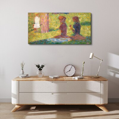 Wandbild Eingefangene Momente in Pastellfarben