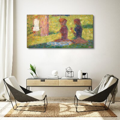 Wandbild Eingefangene Momente in Pastellfarben