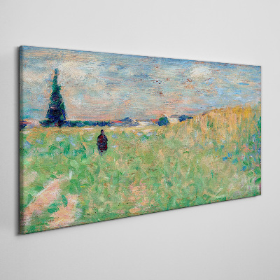 Foto auf leinwand Ein Spaziergang im Grünen