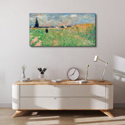 Foto auf leinwand Ein Spaziergang im Grünen
