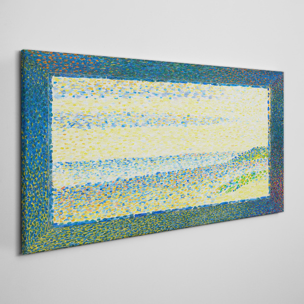 Foto leinwand Farbwellen im Sommerlicht