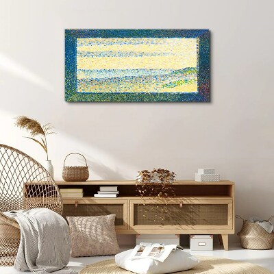 Foto leinwand Farbwellen im Sommerlicht
