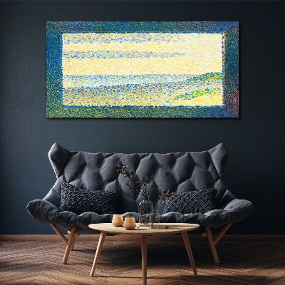 Foto leinwand Farbwellen im Sommerlicht