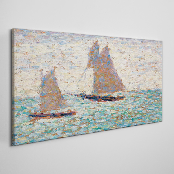 Foto auf leinwand Segelt auf ruhiger See