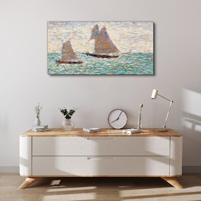 Foto auf leinwand Segelt auf ruhiger See