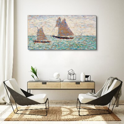 Foto auf leinwand Segelt auf ruhiger See