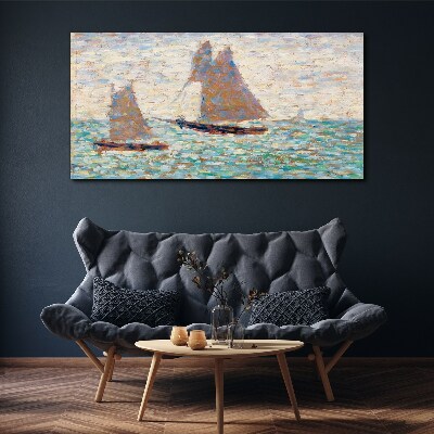 Foto auf leinwand Segelt auf ruhiger See