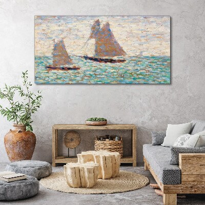 Foto auf leinwand Segelt auf ruhiger See
