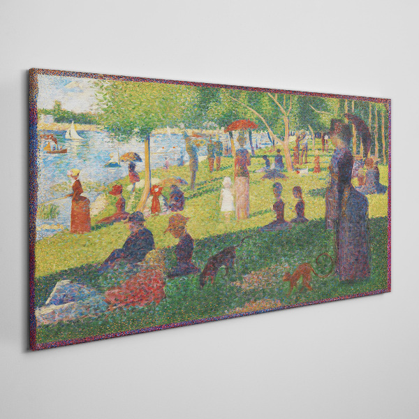 Foto auf leinwand Ein Sommertag am See
