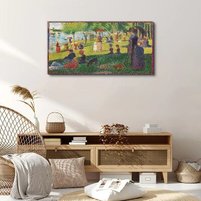 Foto auf leinwand Ein Sommertag am See