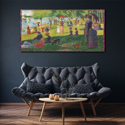 Foto auf leinwand Ein Sommertag am See