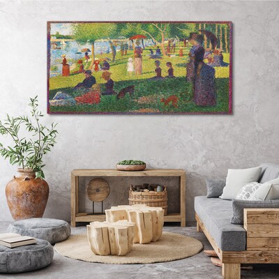 Foto auf leinwand Ein Sommertag am See