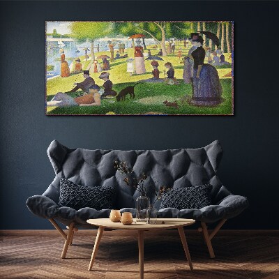 Foto auf leinwand La Grande Latte Seurat