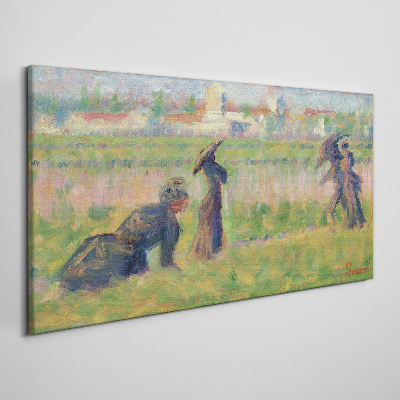 Wandbild Ein Spaziergang in der Sonne