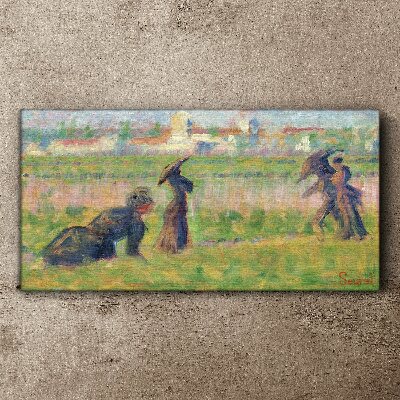 Wandbild Ein Spaziergang in der Sonne