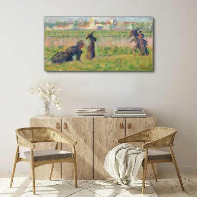Wandbild Ein Spaziergang in der Sonne