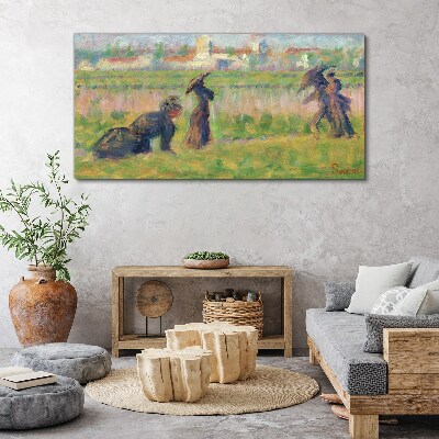 Wandbild Ein Spaziergang in der Sonne