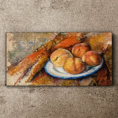 Foto auf leinwand Obsttisch in Pastellfarben