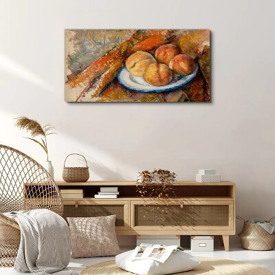 Foto auf leinwand Obsttisch in Pastellfarben