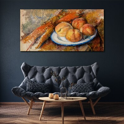 Foto auf leinwand Obsttisch in Pastellfarben