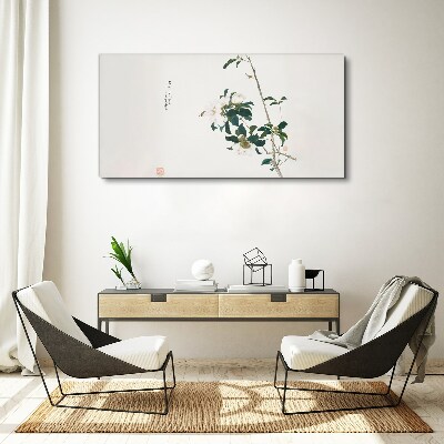 Foto auf leinwand Florale Komposition in zarten Farbtönen