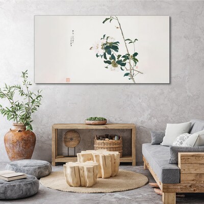 Foto auf leinwand Florale Komposition in zarten Farbtönen