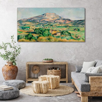 Bild auf leinwand Malerei Berge Natur