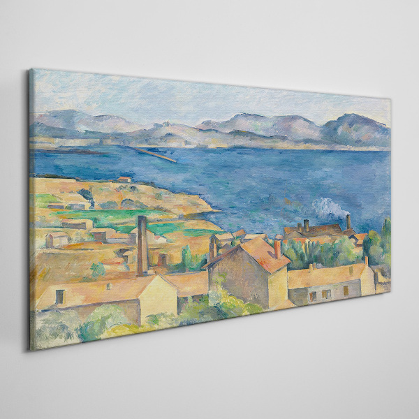 Foto auf leinwand Bucht von Marseille Cézanne