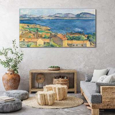 Foto auf leinwand Bucht von Marseille Cézanne