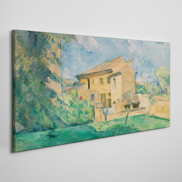 Bild auf leinwand Eine friedliche ländliche Landschaft