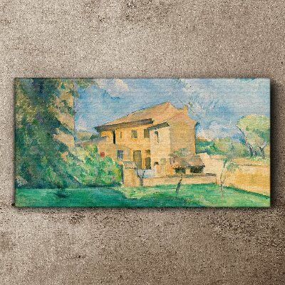 Bild auf leinwand Eine friedliche ländliche Landschaft