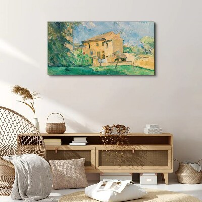 Bild auf leinwand Eine friedliche ländliche Landschaft