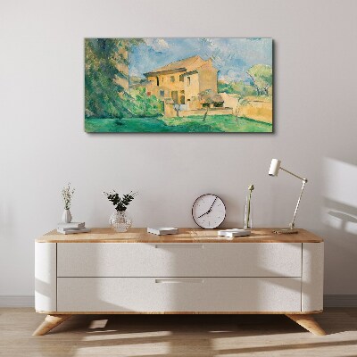 Bild auf leinwand Eine friedliche ländliche Landschaft