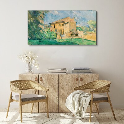 Bild auf leinwand Eine friedliche ländliche Landschaft