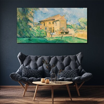 Bild auf leinwand Eine friedliche ländliche Landschaft
