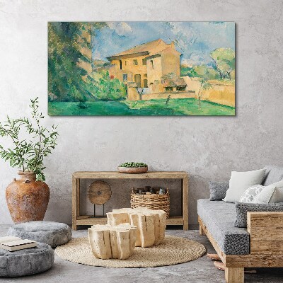Bild auf leinwand Eine friedliche ländliche Landschaft