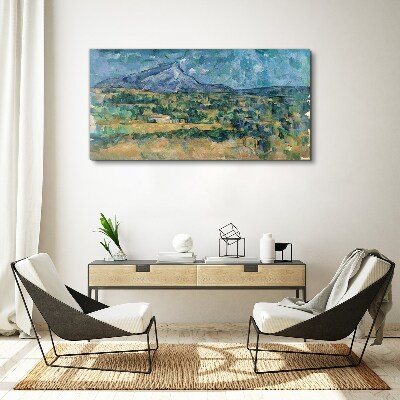 Foto auf leinwand Mont Sainte Victoire Cézanne