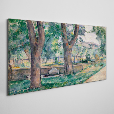 Foto auf leinwand Sommernachmittag im Park