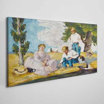 Foto auf leinwand Sommernachmittag auf dem Land