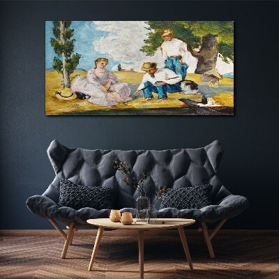 Foto auf leinwand Sommernachmittag auf dem Land