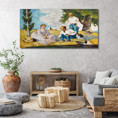 Foto auf leinwand Sommernachmittag auf dem Land