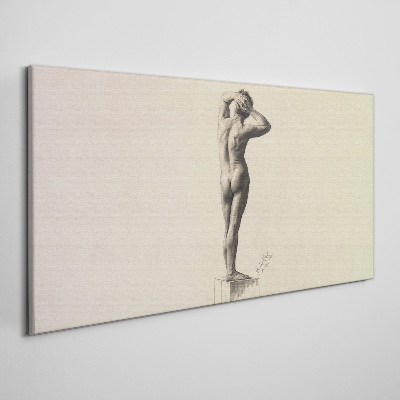 Foto auf leinwand Figur in Bewegung