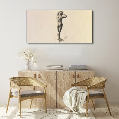 Foto auf leinwand Figur in Bewegung