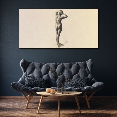 Foto auf leinwand Figur in Bewegung