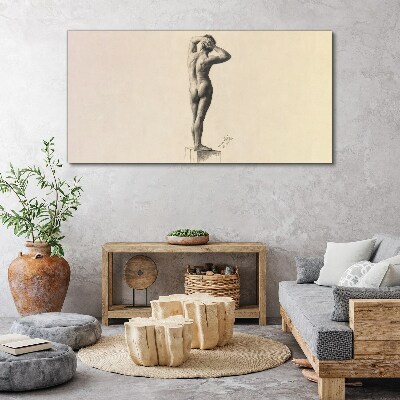 Foto auf leinwand Figur in Bewegung